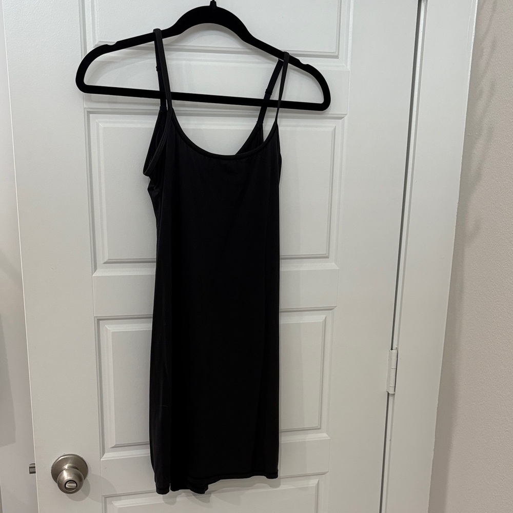 SKIMS Black Mini Dress